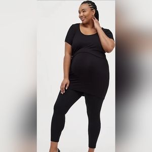 NWT | Torrid Nursing Maternity Super Soft Scoop Neck Short Sleeve Tee | Size 00